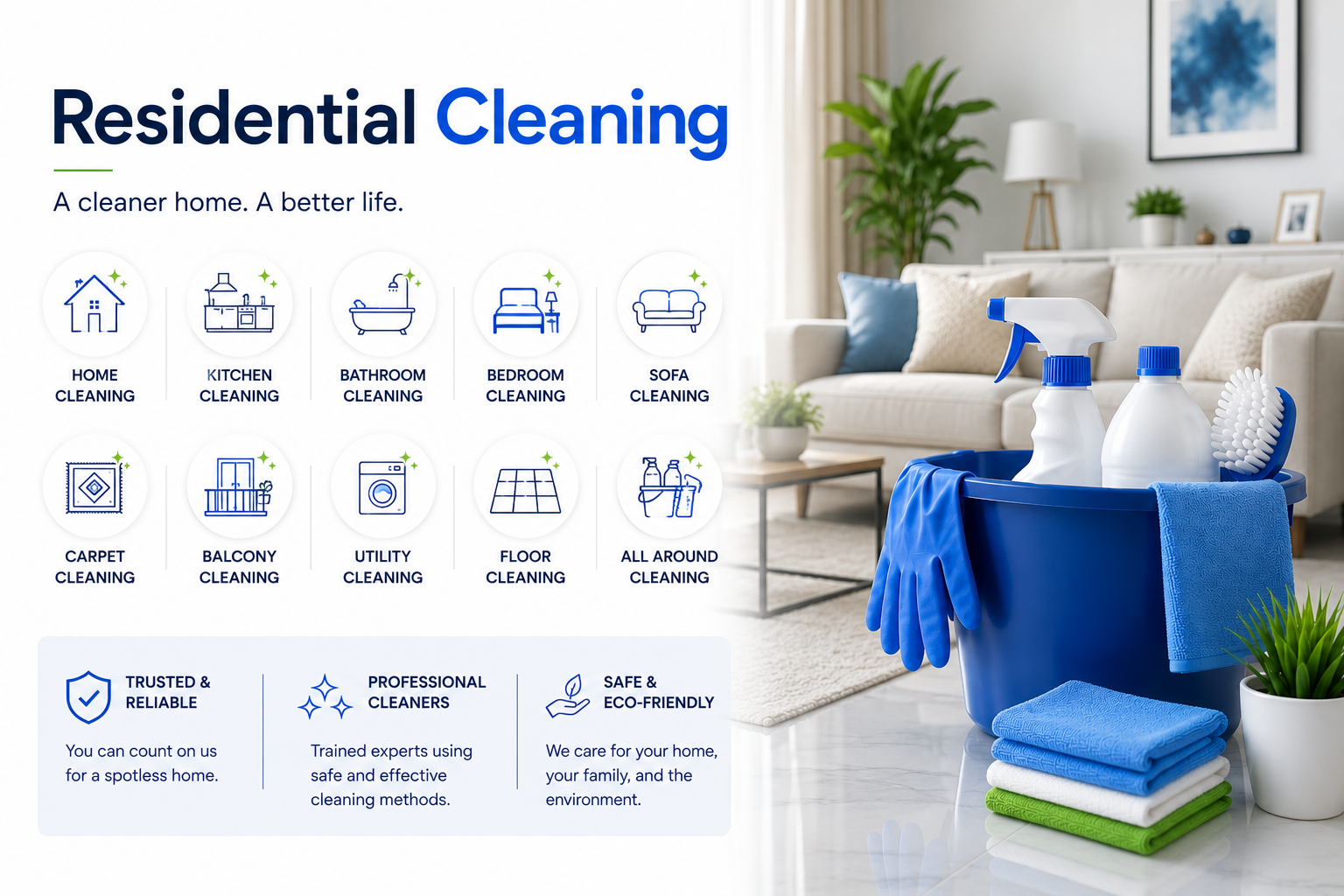 Professional Residential Deep Cleaning