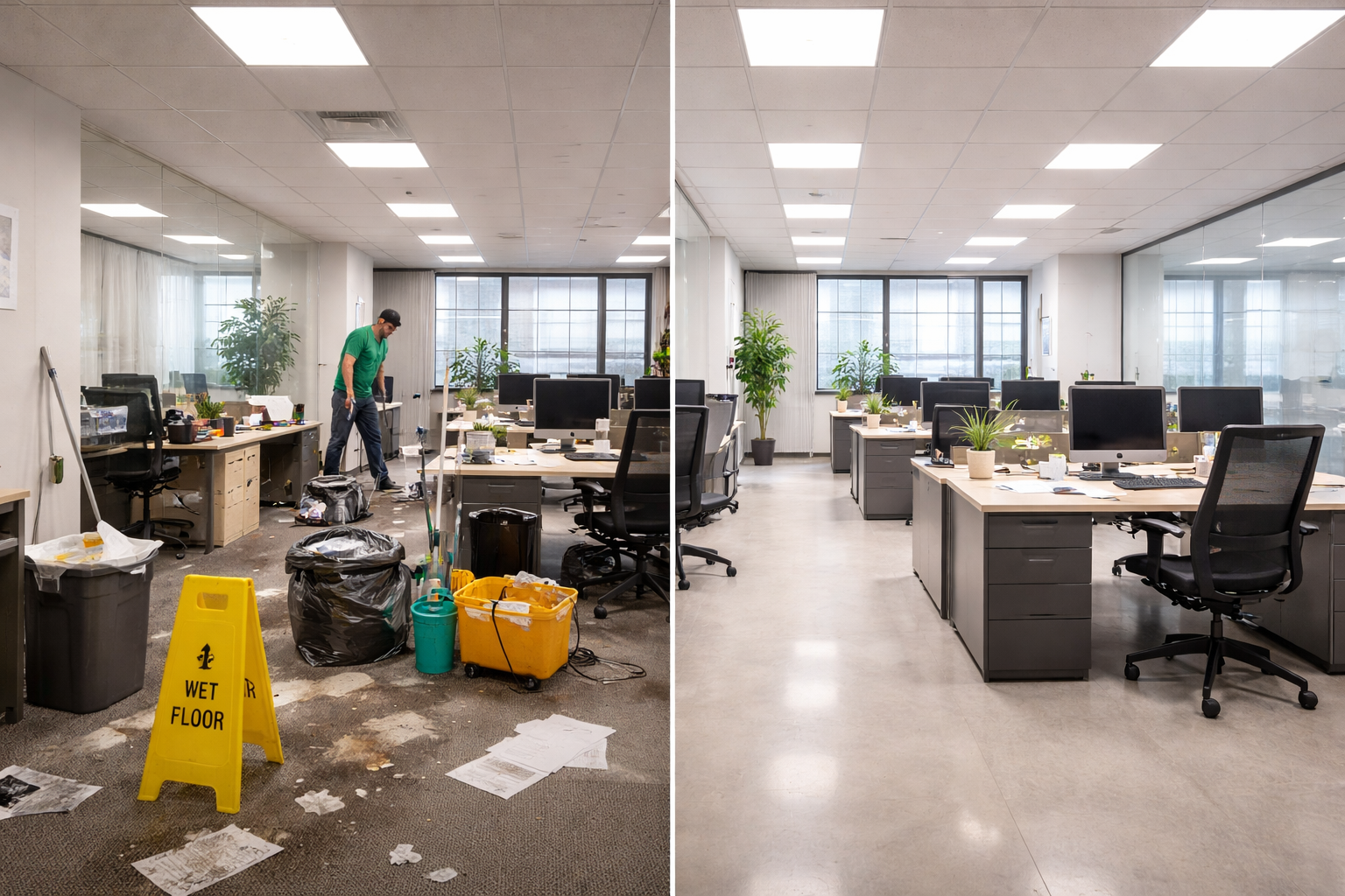 Office and Commercial Deep Cleaning